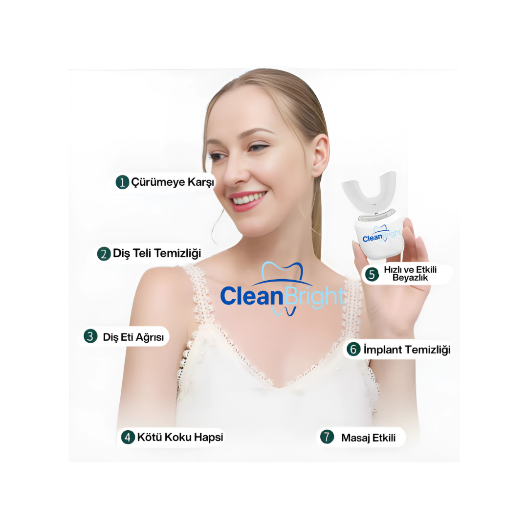 CleanBright™ Şarjlı Diş Beyazlatma Kiti