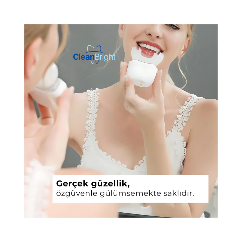 CleanBright™ Şarjlı Diş Beyazlatma Kiti